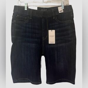 NWT Judy Blue XL Pull On Shorts Dark Blue